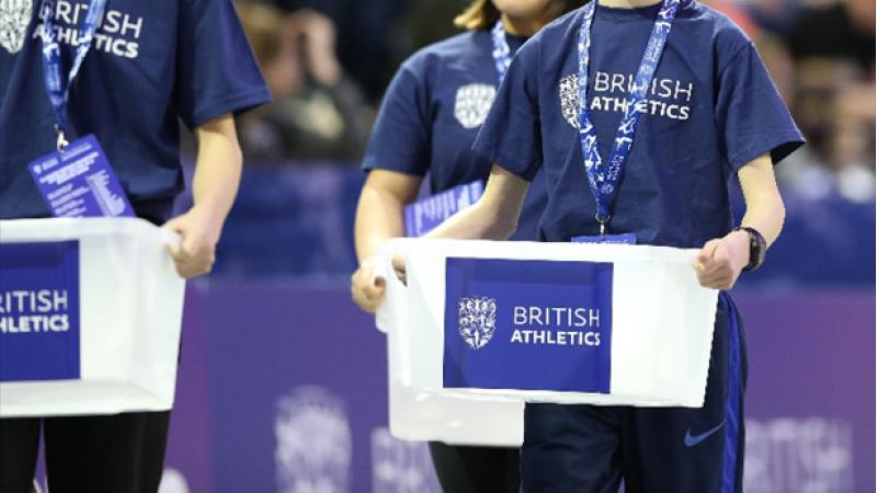 Volunteer at Glasgow Indoor Grand Prix