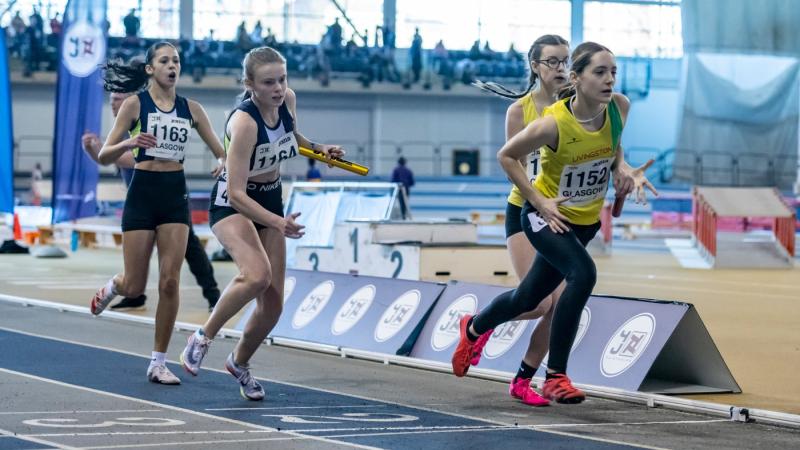 National Indoor Relay Championships Results